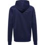 Hummel Hmlmove Grid Cotton Zip Hoodie - marine