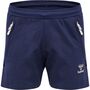 Hummel Hmlmove Grid Cot. Shorts Woman - marine
