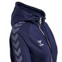 Hummel Hmlmove Grid Cot. Zip Hoodie Woman - marine