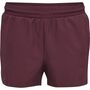 Hummel Hmlmove Grid Woven Shorts Woman - grape wine