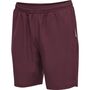 Hummel Hmlmove Grid Woven Shorts - grape wine