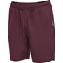 Hummel Hmlmove Grid Woven Shorts - grape wine