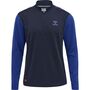 Hummel Hmlpro Grid Half Zip Training L/S - maritime blue/surf the web