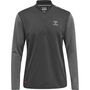 Hummel Hmlpro Grid Half Zip Training L/S - forged iron/quiet shade