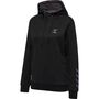 Hummel Hmloffgrid Cotton Hoodie Wo - jet black/forged iron