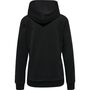 Hummel Hmloffgrid Cotton Hoodie Wo - jet black/forged iron