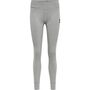 Hummel Hmlmove Grid Cotton Tights - grey melange