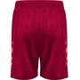Hummel Hmlongrid Poly Shorts Kids - rhubarb/nasturtium