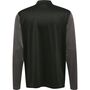 Hummel Hmlongrid 1/2 Zip Poly Sweat - jet black/forged iron