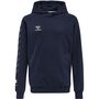 Hummel Hmlmove Grid Cotton Hoodie Kids - marine