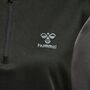 Hummel Hmlongrid 1/2 Zip Poly Sweat Wo - jet black/forged iron