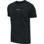 Hummel Hmloffgrid Tee S/S - jet black/forged iron
