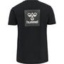 Hummel Hmloffgrid Tee S/S - jet black/forged iron