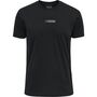 Hummel Hmloffgrid Tee S/S - jet black/forged iron