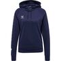 Hummel Hmlmove Grid Cotton Hoodie Woman - marine