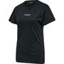 Hummel Hmloffgrid Tee S/S Wo - jet black/forged iron