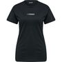 Hummel Hmloffgrid Tee S/S Wo - jet black/forged iron
