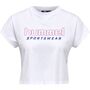 Hummel Hmllgc June Cropped T-Shirt - white