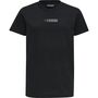 Hummel Hmloffgrid Tee S/S Kids - jet black/forged iron