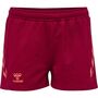 Hummel Hmloffgrid Cotton Shorts Wo - rhubarb/nasturtium