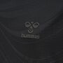 Hummel Hmlongrid Poly Tee S/S Kids - jet black/forged iron