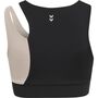 Hummel Hmlmt Riga Sports Bra - black/chateau grey