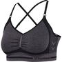 Hummel Hmlmt Lulu Seamless Scrunch Bra - black melange