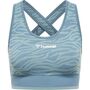 Hummel Hmlmt Saga Seamless Sports Top - north atlantic/blue surf melan