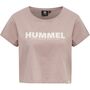Hummel Hmllegacy Woman Cropped T-Shirt - woodrose