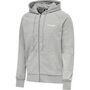 Hummel Hmlisam Zip Hoodie - grey melange