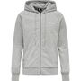 Hummel Hmlisam Zip Hoodie - grey melange