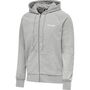 Hummel Hmlisam Zip Hoodie - grey melange