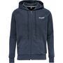 Hummel Hmlisam Zip Hoodie - blue nights