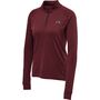 Hummel WomenS 1/2 Zip Sweat - winetasting