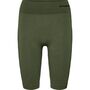 Hummel Hmlclea Seamless Cycling Shorts - climbing ivy/beetle melange