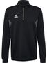 Hummel Hmlauthentic Half Zip Sweat - black