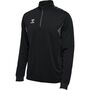 Hummel Hmlauthentic Half Zip Sweat - black