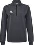Hummel Hmlauthentic Half Zip Sweat Kids - asphalt