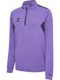Hummel Hmlauthentic Half Zip Sweat Kids - dahlia purple/asphalt
