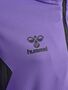 Hummel Hmlauthentic Half Zip Sweat Kids - dahlia purple/asphalt