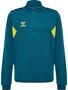 Hummel Hmlauthentic Half Zip Sweat Kids - blue coral/sulphur spring