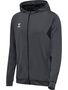Hummel Hmlauthentic Pl Zip Hoodie - asphalt