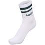 Hummel Hmlretro Col 3-Pack Socks Mix - dark green/peacoat/white