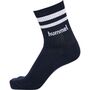 Hummel Hmlretro Col 3-Pack Socks Mix - dark green/peacoat/white