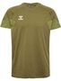 Hummel Hmltravel T-Shirt S/S - military olive