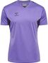 Hummel Hmlauthentic Pl Jersey S/S - dahlia purple/asphalt