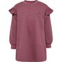 Hummel Hmlwulbato Dress Ls - rose brown