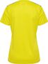 Hummel Hmlauthentic Pl Jersey S/S Woman - sulphur spring/blue coral