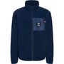 Hummel Hmlatlas Fleece Zip Jacket - black iris