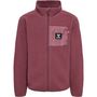 Hummel Hmlatlas Fleece Zip Jacket - rose brown